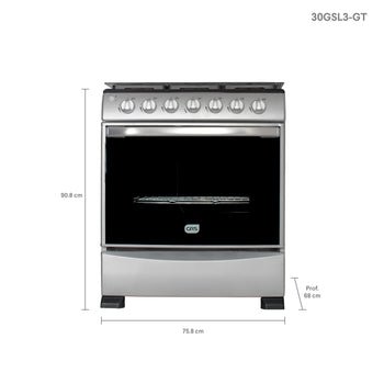 Cocina a Gas 30″ Gama Media – 30GSL3
