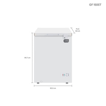 Congelador Horizontal de 5 pies³ – GF 150ST